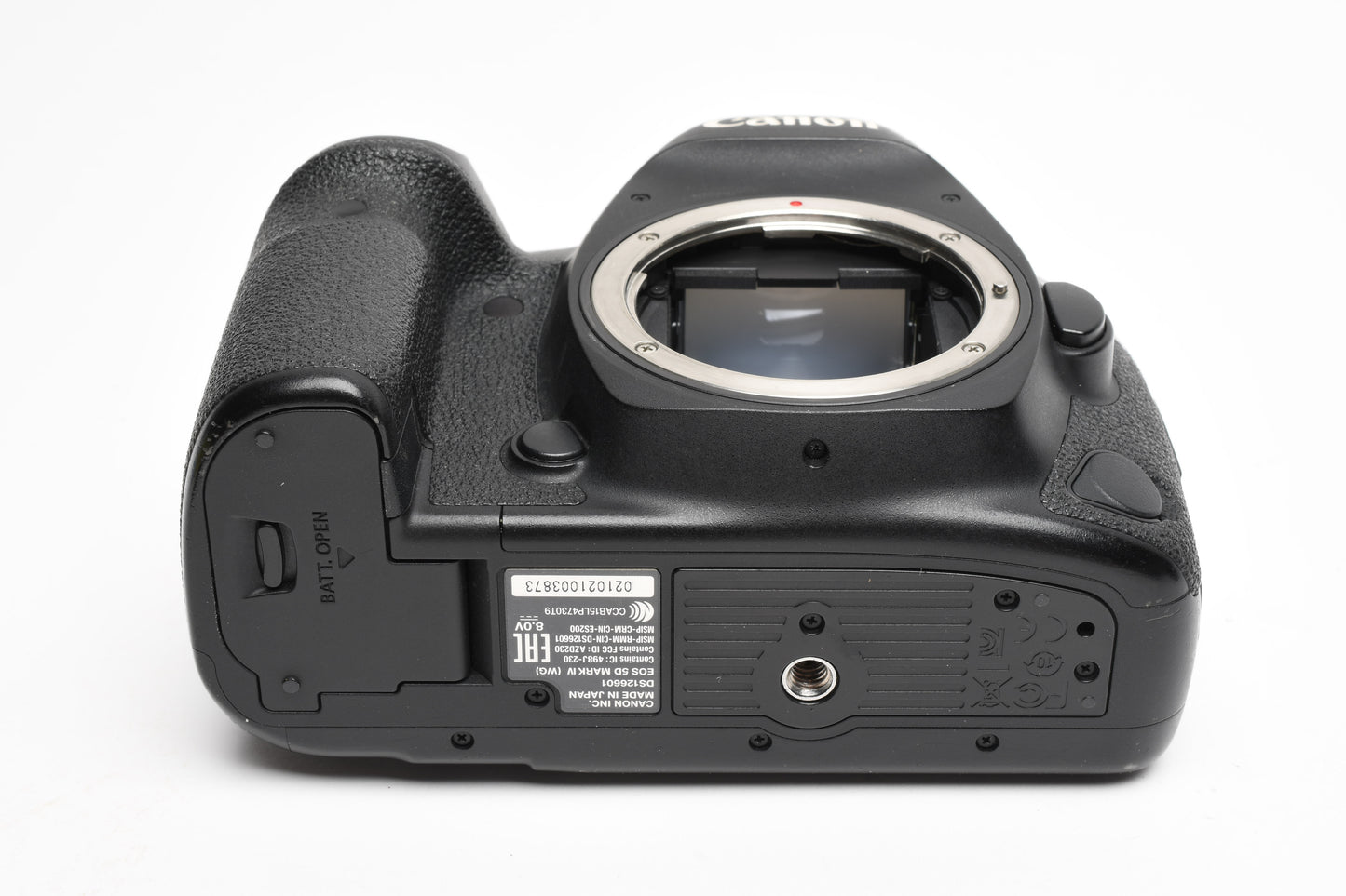 Canon EOS 5D Mark IV Body w/Batt, Charger, 84K Acts, Great!