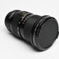 Canon FD 35-105mm f3.5 Macro zoom lens, caps, great, smooth FD Mount