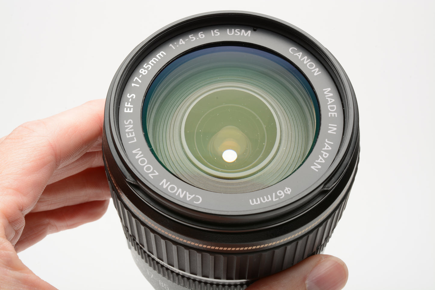 Canon EFS 17-85mm f4-5.6 IS USM zoom lens, UV, hood, *Manual Focus Only!