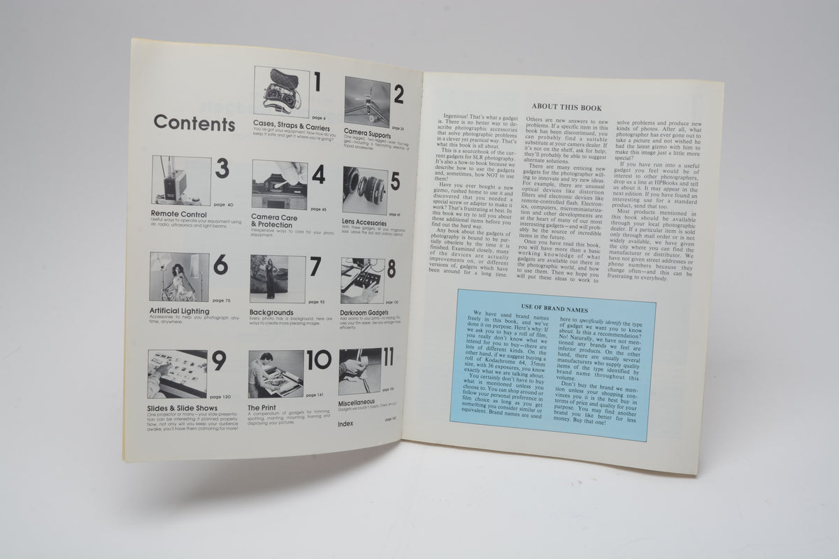 How to Select & Use Photographic Gadgets by Holzman