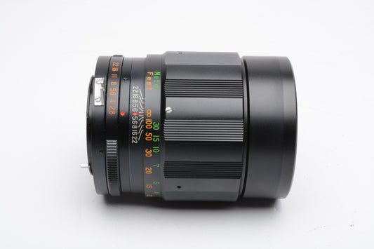 Soligor 135mm f2.8 Nikon Non-AI Portrait lens, nice and very clean