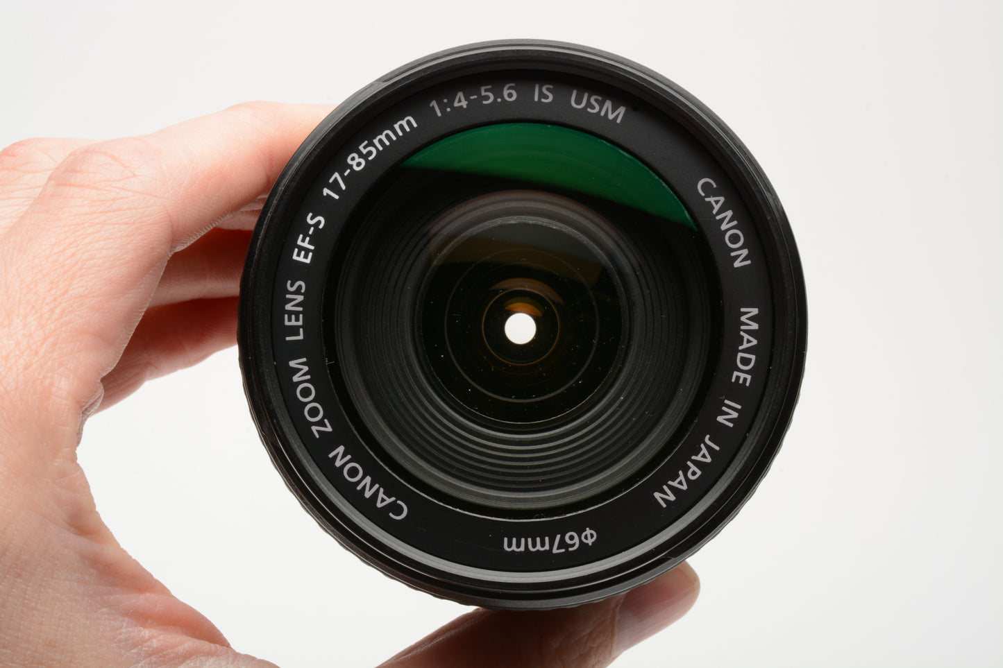 Canon EFS 17-85mm f4-5.6 IS USM zoom lens, UV, hood, *Manual Focus Only!