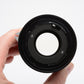 Soligor 135mm f2.8 Nikon Non-AI Portrait lens, nice and very clean