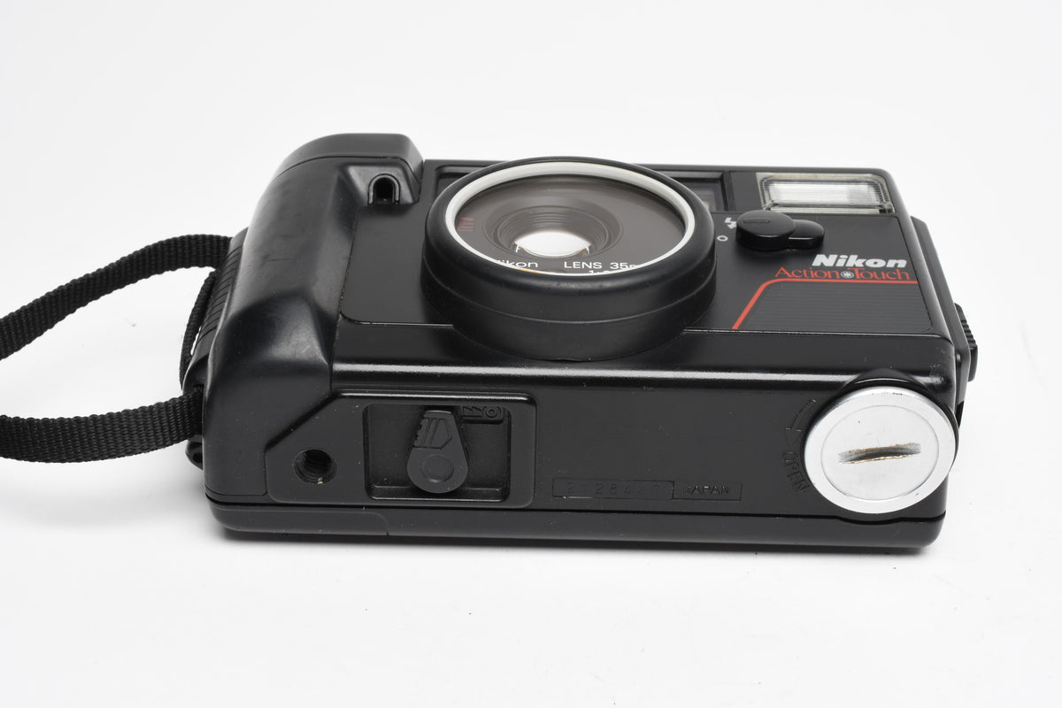 Nikon Action Touch 35mm Point&Shoot camera w/35mm f2.8 lens, strap, Great!