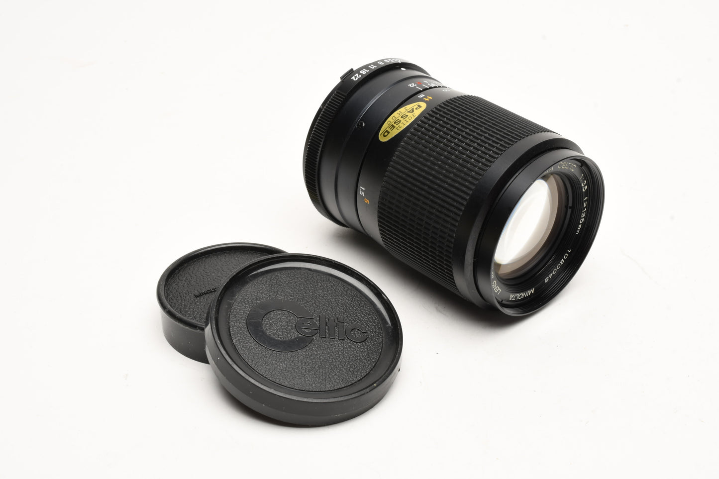 Minolta MC Celtic 135mm f3.5 Portrait lens, Nice & Clean