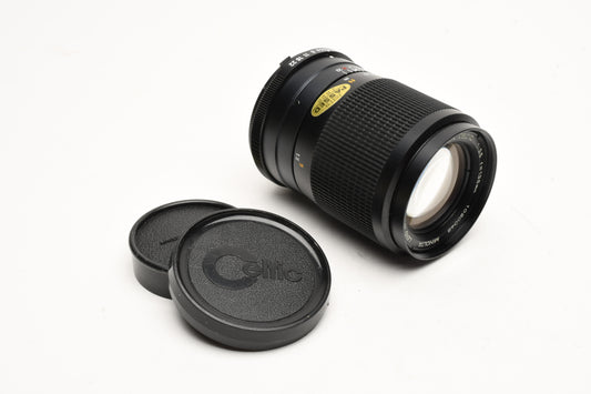 Minolta MC Celtic 135mm f3.5 Portrait lens, Nice & Clean