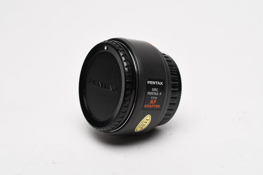 Pentax SMC Pentax-F 1.7X AF Adapter, caps, Great!
