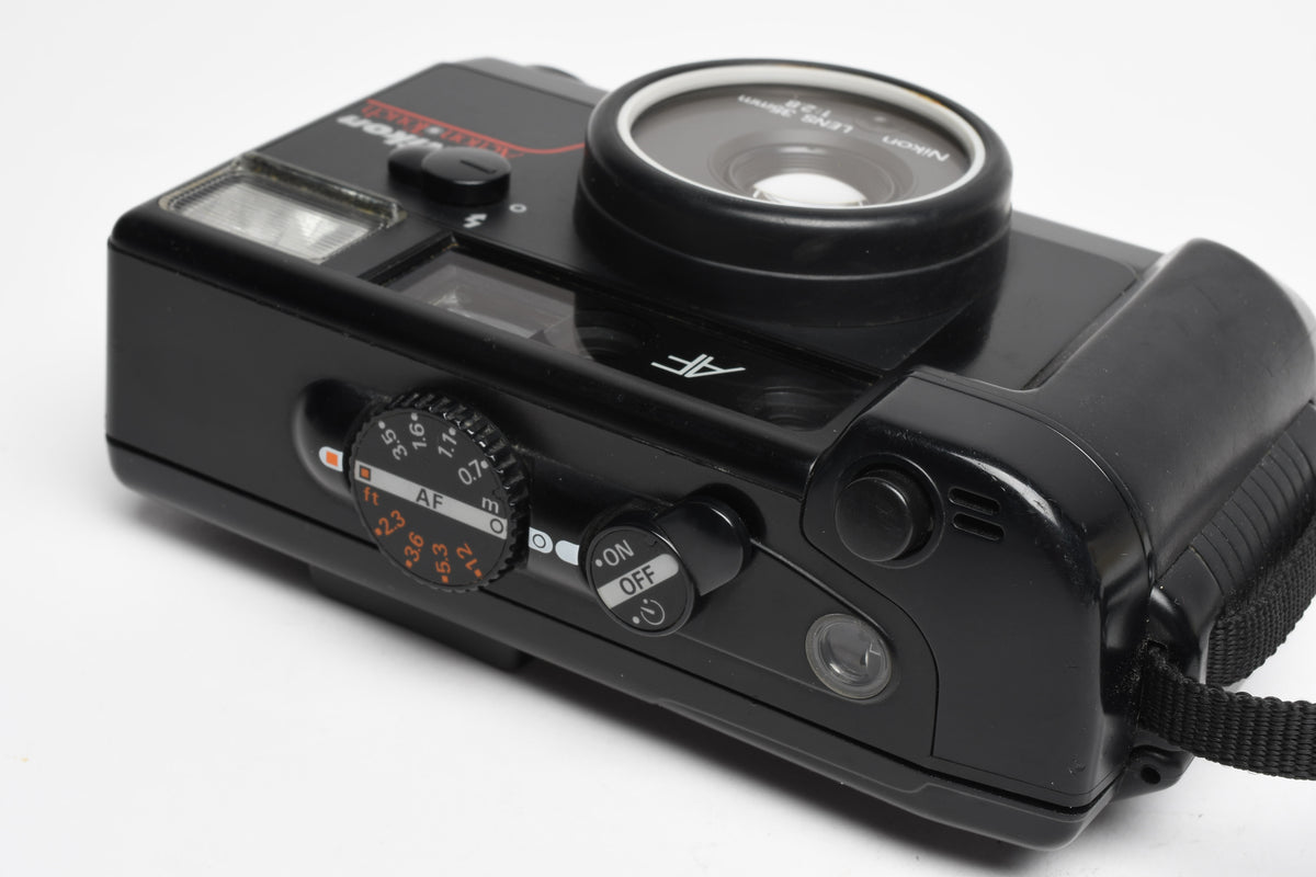Nikon Action Touch 35mm Point&Shoot camera w/35mm f2.8 lens, strap, Great!