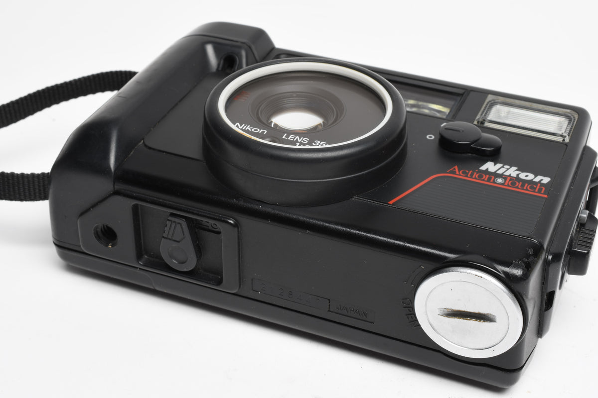 Nikon Action Touch 35mm Point&Shoot camera w/35mm f2.8 lens, strap, Great!
