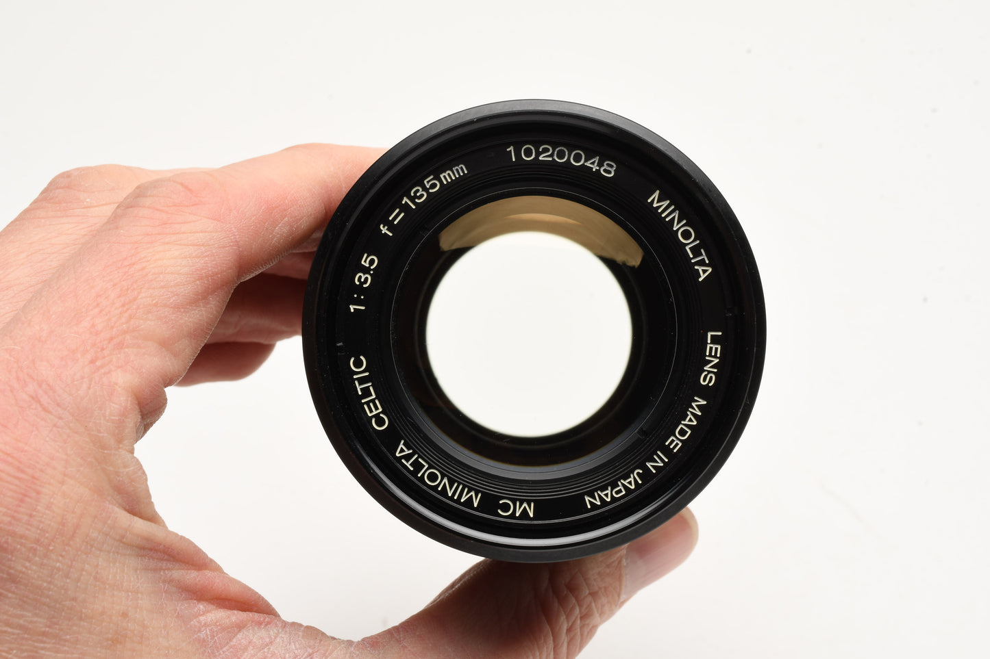 Minolta MC Celtic 135mm f3.5 Portrait lens, Nice & Clean