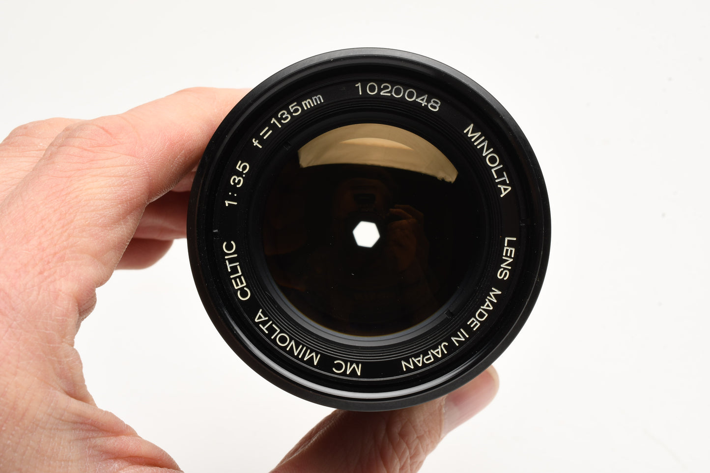 Minolta MC Celtic 135mm f3.5 Portrait lens, Nice & Clean