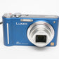 Panasonic Lumix ZR-1 8X Zoom 12.1MP Digital Point&Shoot Camera, Blue, Boxed