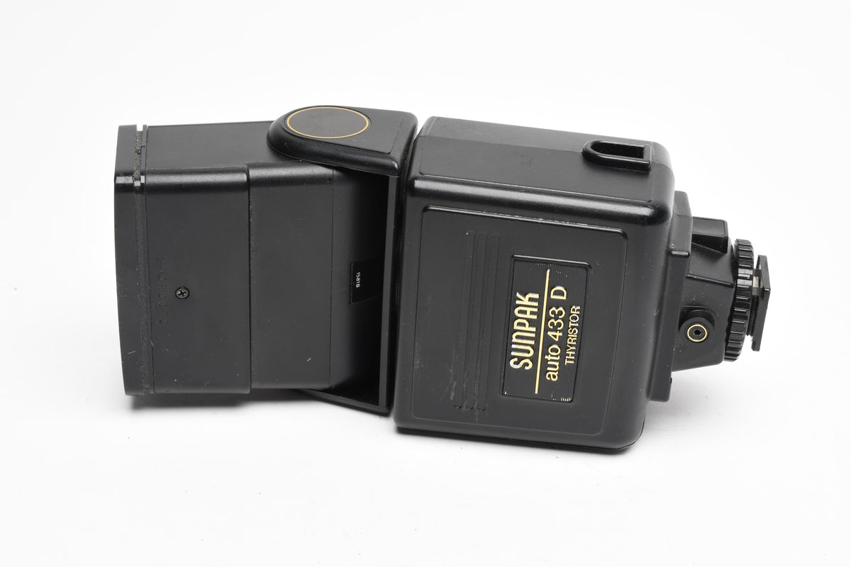 Sunpak Thyristor Auto 433D electronic flash w/Canon dedicated module, Tested