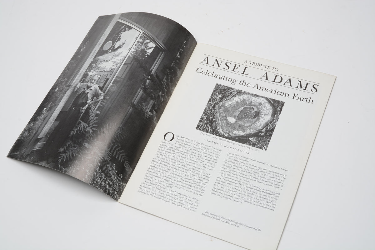 Tribute to Ansel Adams Celebrating The American Earth
