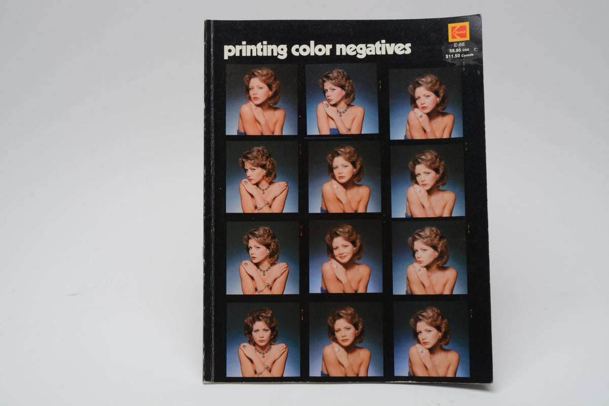 Printing Color Negatives- Kodak softcover book