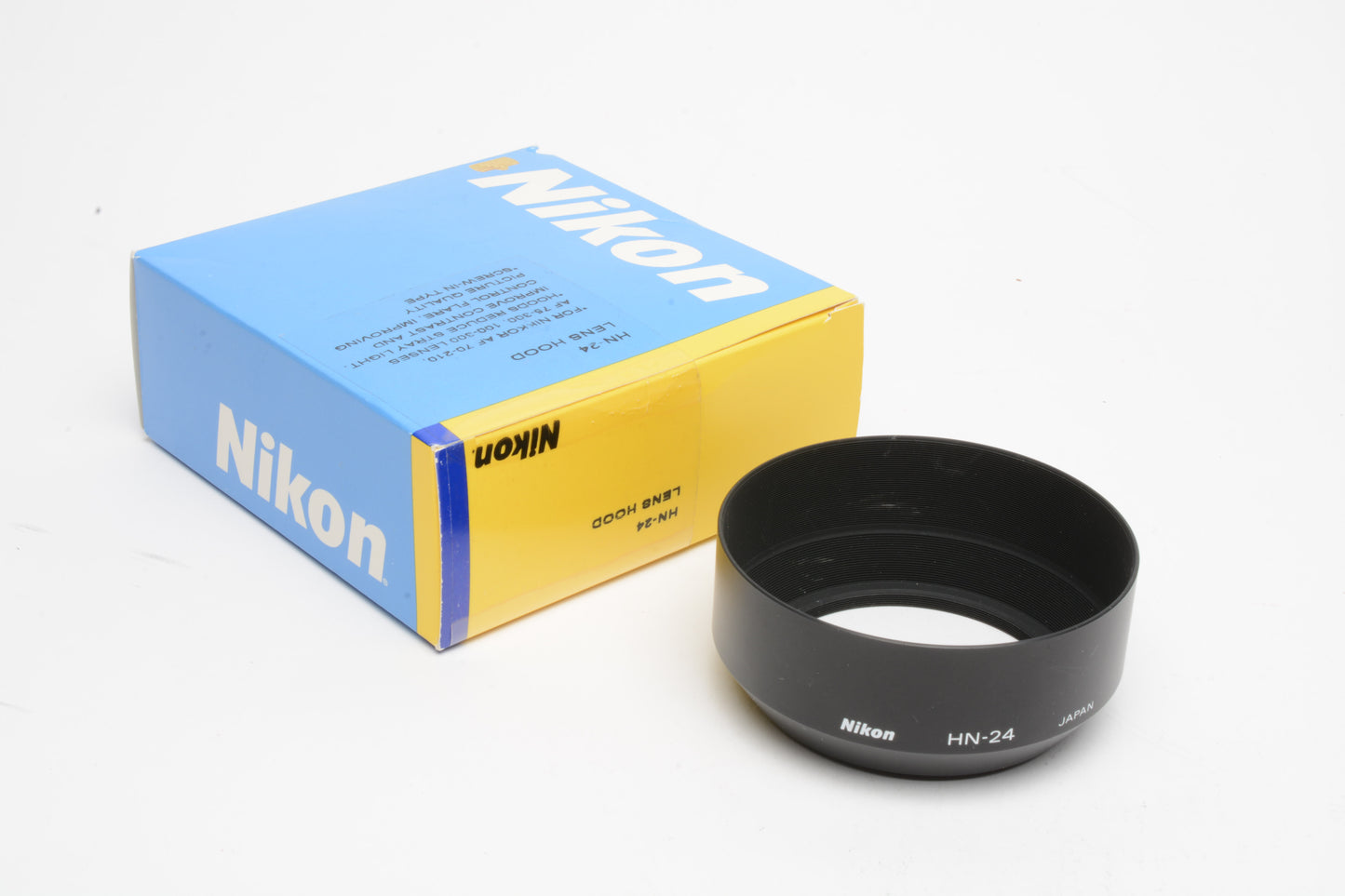 Nikon HN-24 Bayonet Lens Hood for AF AF-70-210, 75-300, 100-300 lens, NIB