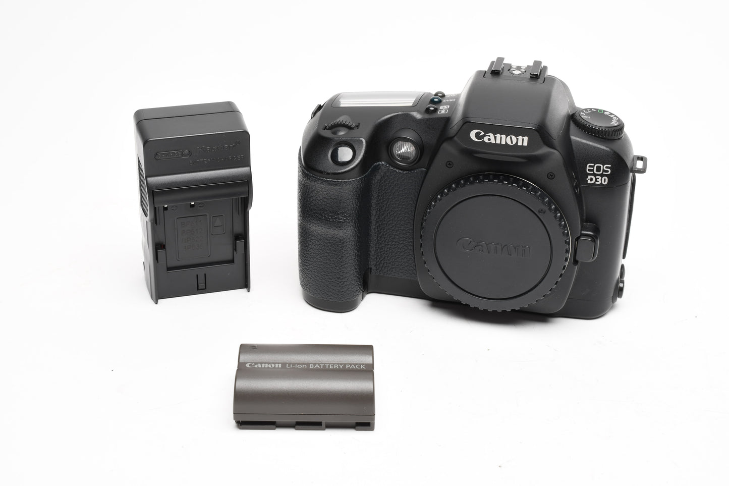 Canon EOS D30 DSLR body, batt, charger, Tested, Good!