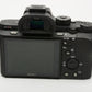 Sony A7R II Mirrorless Body, 2batts, dual charger, 19,138 Acts, Tested