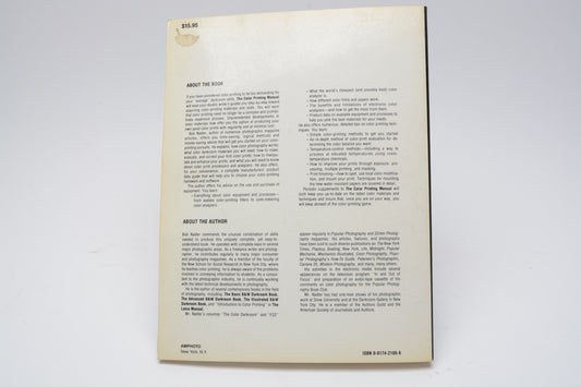 The Color Printing Manual Softcover book by Bob Nadler