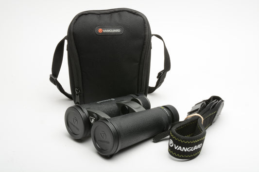 Vanguard Endeavor ED 10X42 6.5 Binoculars, case, Very clean, clear and sharp