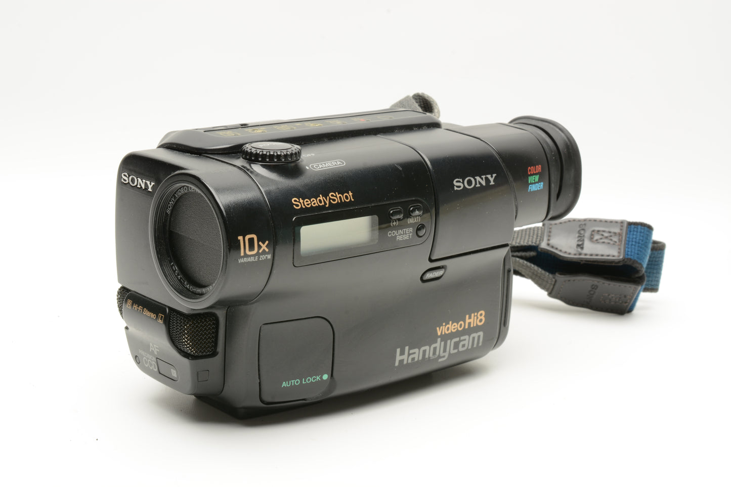 Sony CCD-TR500 Hi-8 Video camcorder bundle, 2batts, AC, tested, Great!