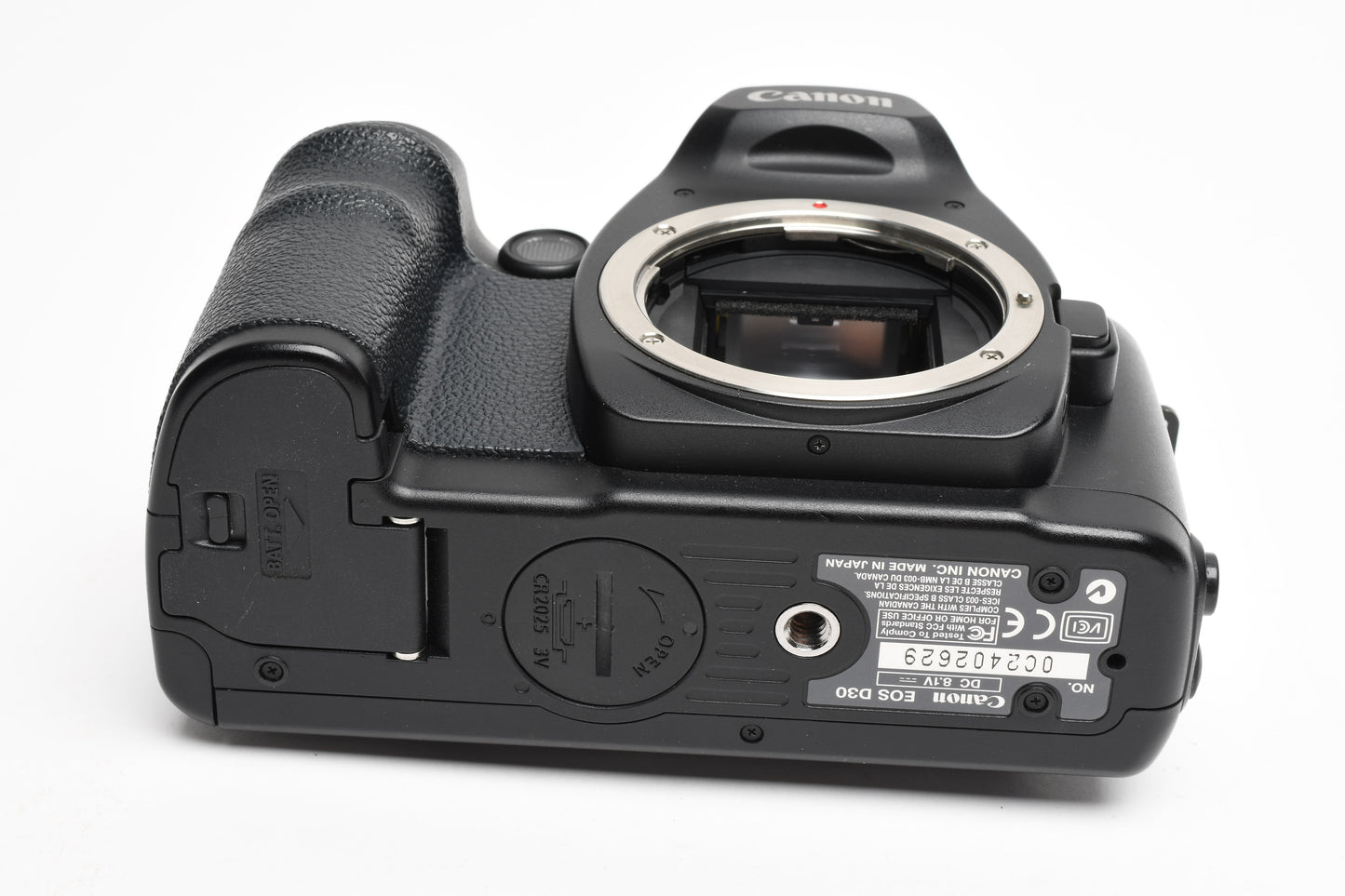 Canon EOS D30 DSLR body, batt, charger, Tested, Good!