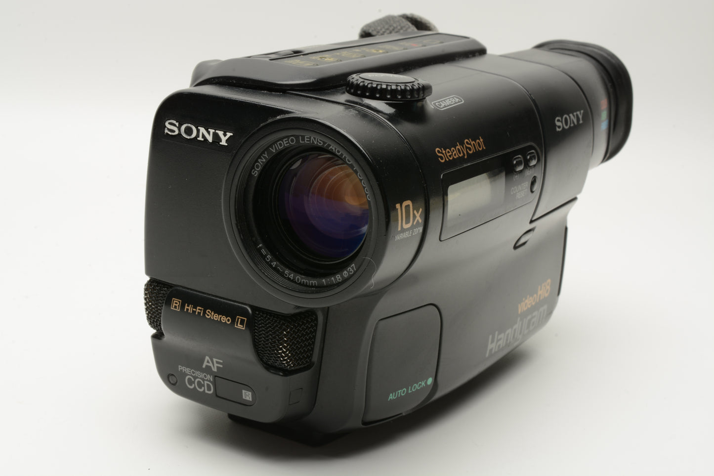 Sony CCD-TR500 Hi-8 Video camcorder bundle, 2batts, AC, tested, Great!