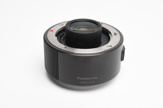 Panasonic DMW-TC20 2.0 Teleconverter for Lumix G X Mint-