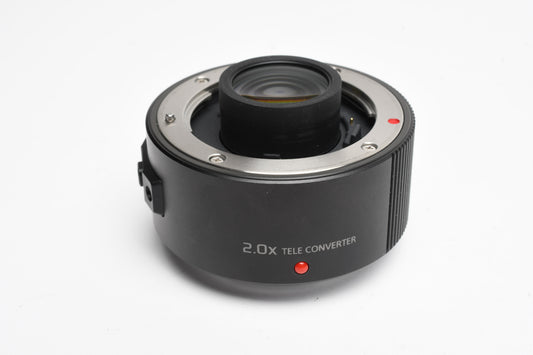 Panasonic DMW-TC20 2.0 Teleconverter for Lumix G X Mint-