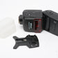 Nikon SB-600 shoe mount flash, stand, diffuser, very clean, fully tested