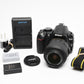 Nikon D3100 DSLR w/Nikkor AFS 18-55mm f3.5-5.6G VR, 2 batts+charger 8699 Acts