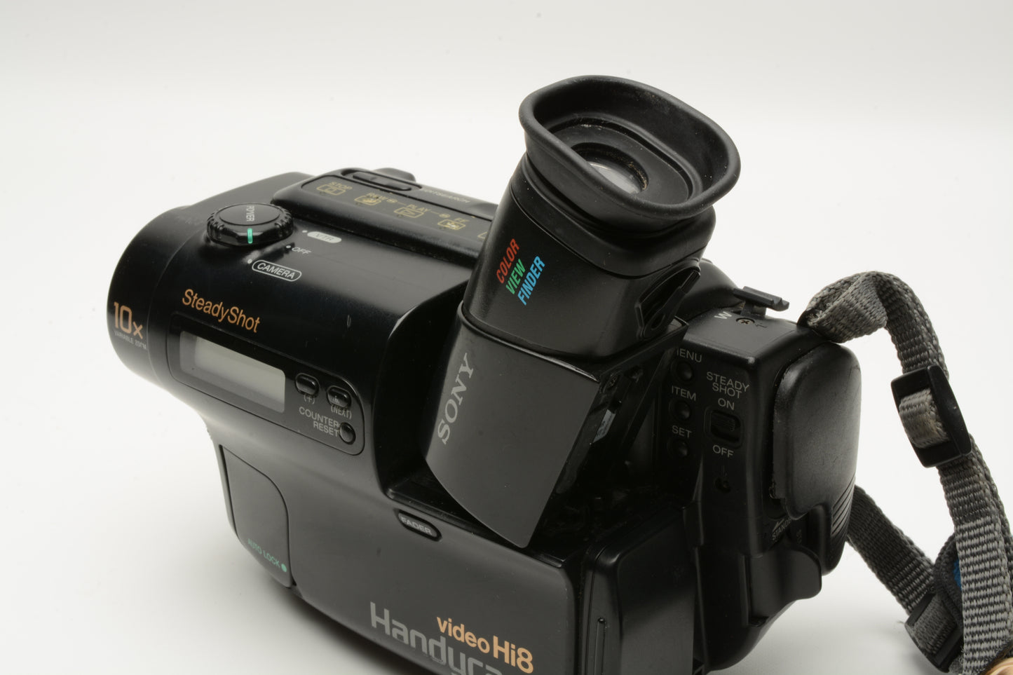 Sony CCD-TR500 Hi-8 Video camcorder bundle, 2batts, AC, tested, Great!