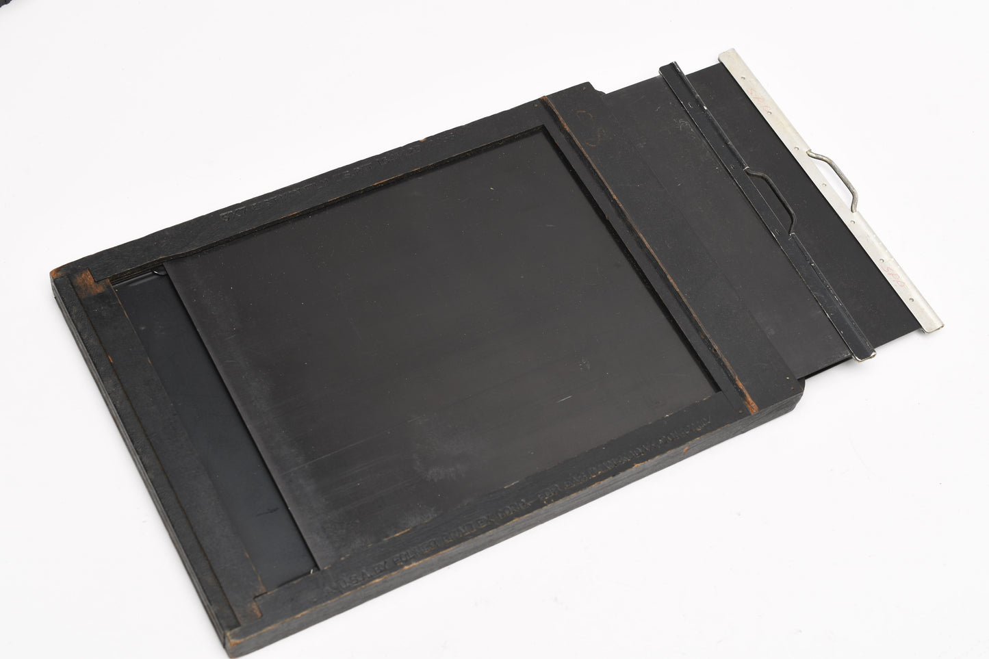 4X Eastman Folmer Graflex Wood 5x7 cut sheet film holders (Set of 4) Clean!