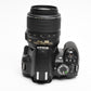 Nikon D3100 DSLR w/Nikkor AFS 18-55mm f3.5-5.6G VR, 2 batts+charger 8699 Acts