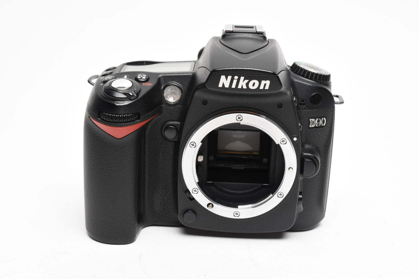 Nikon D90 DSLR body, batt, charger, strap, 12,291 Acts, Clean