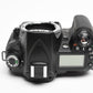 Nikon D90 DSLR body, batt, charger, strap, 12,291 Acts, Clean