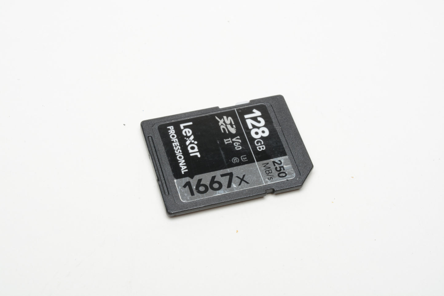 Lexar 128GB SD card 1667X 250MB/s