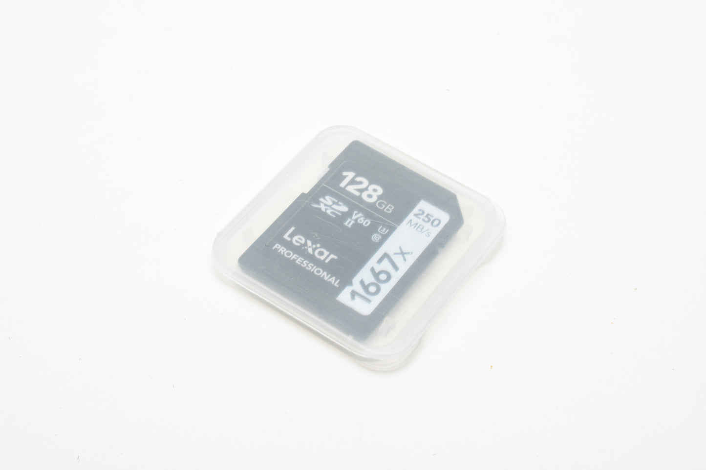 Lexar 128GB SD card 1667X 250MB/s