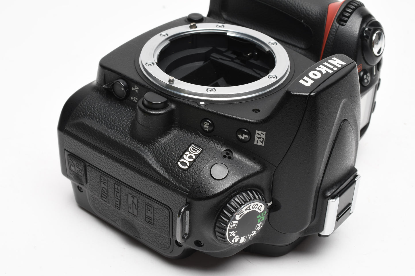 Nikon D90 DSLR body, batt, charger, strap, 12,291 Acts, Clean