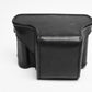 Leica D-Lux 7 Leicatime Luigi Crescenzi leather case+ strap, Black stitching