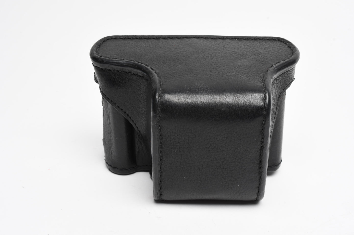 Leica D-Lux 7 Leicatime Luigi Crescenzi leather case+ strap, Black stitching