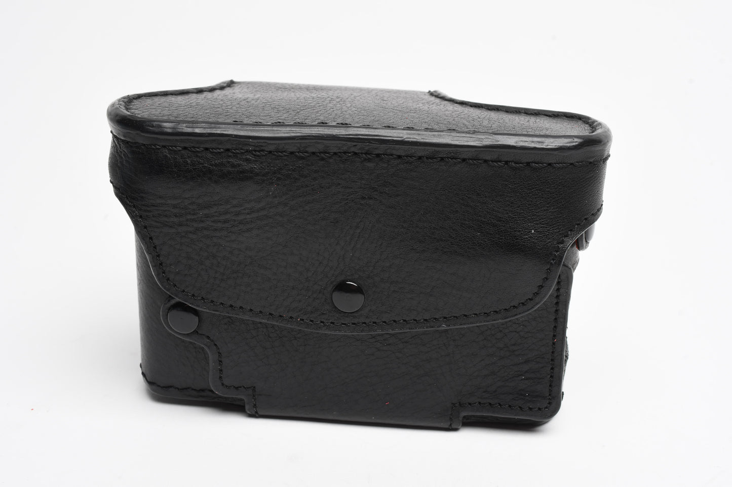 Leica D-Lux 7 Leicatime Luigi Crescenzi leather case+ strap, Black stitching