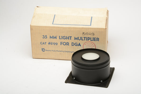 Beseler 35mm Light Multiplier For DGA 23C Enlarger Cat. No. 8199