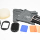 MagMod Flash kit w/Magnet, Dome, Honeycomb grid and gel filter holder + Filters