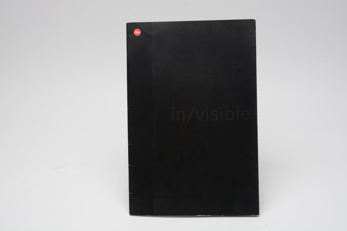 Leica In/visible my point of view catalog (German & English)