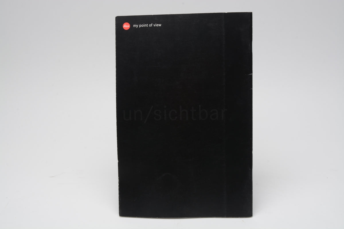 Leica In/visible my point of view catalog (German & English)