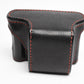 Leica D-Lux 7 Leicatime Luigi Crescenzi leather case+ strap, Red stitching, NIB