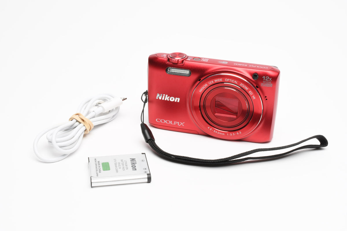 Nikon Coolpix S6800 16MP Digital Point&Shoot, WiFi, Tested, Great!