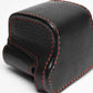 Leica D-Lux 7 Leicatime Luigi Crescenzi leather case+ strap, Red stitching, NIB