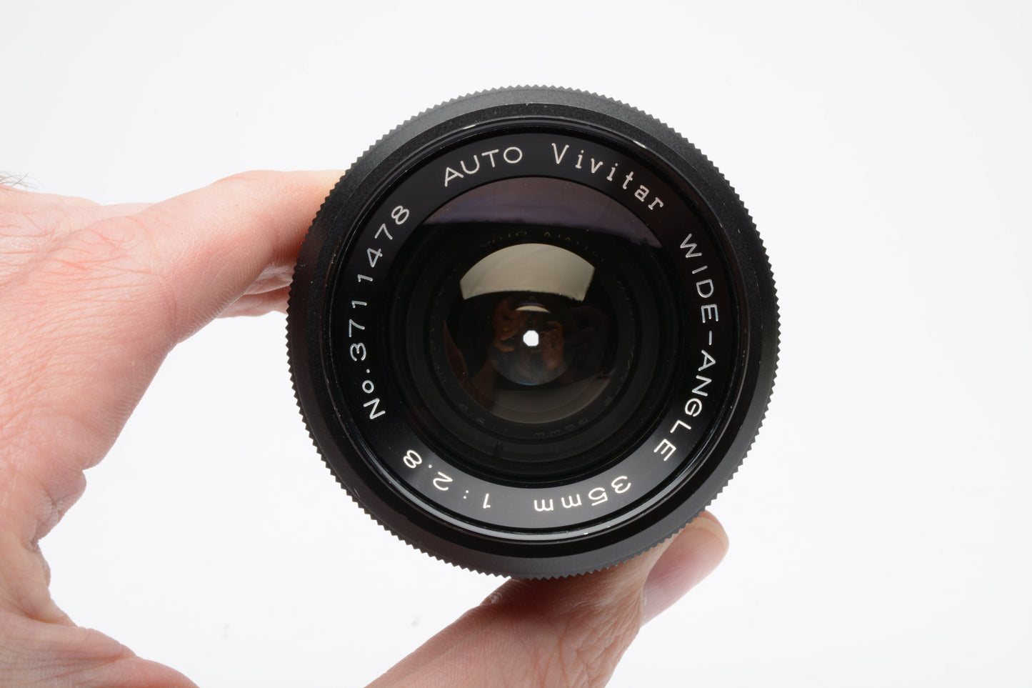 Vivitar 35mm f2.8 Wide angle lens for Minolta MD Mount, Caps+UV